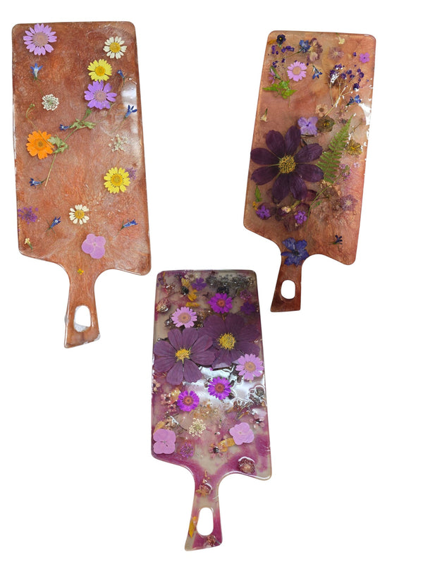 Everlasting Bloom Serving Boards