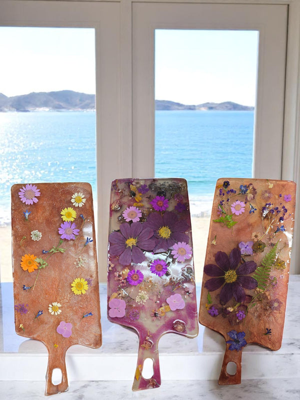 Everlasting Bloom Serving Boards