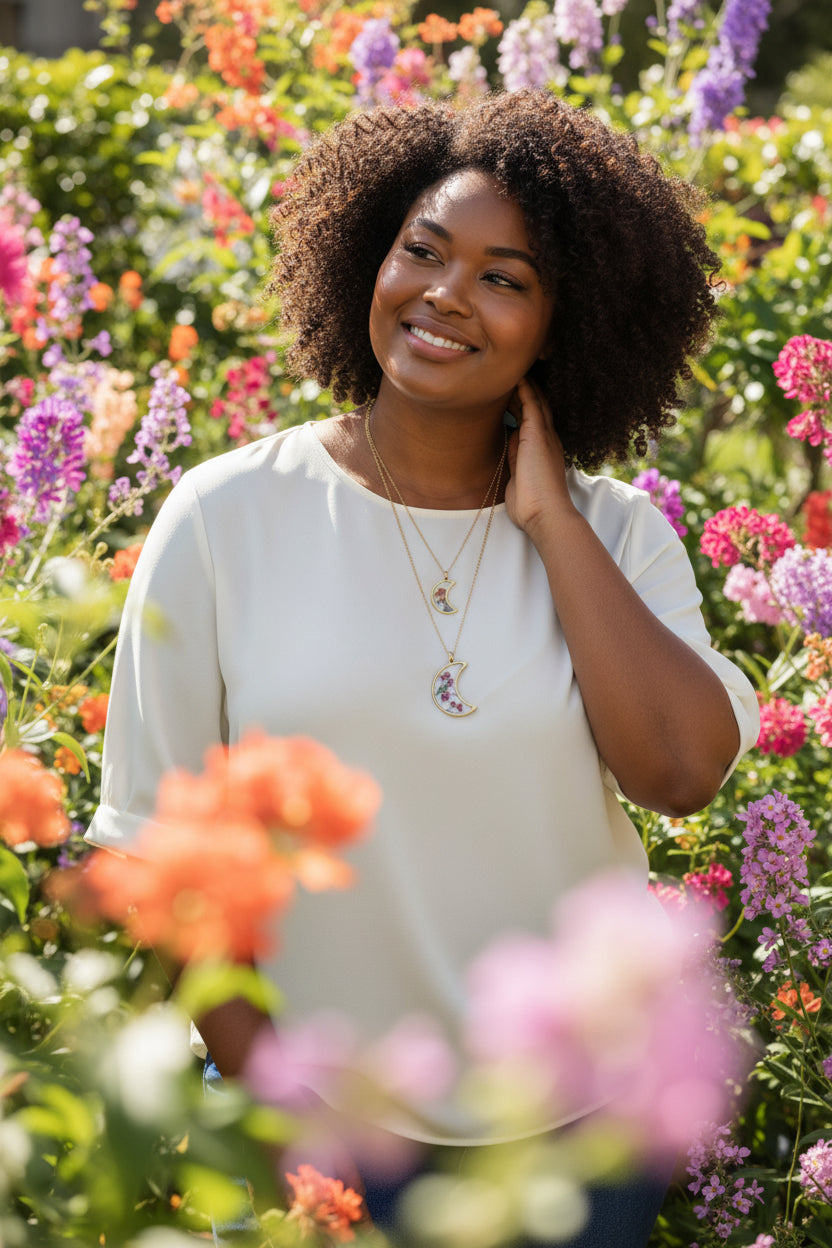 The Bloom & Beam Collection: Hand-Pressed Real Flower Resin