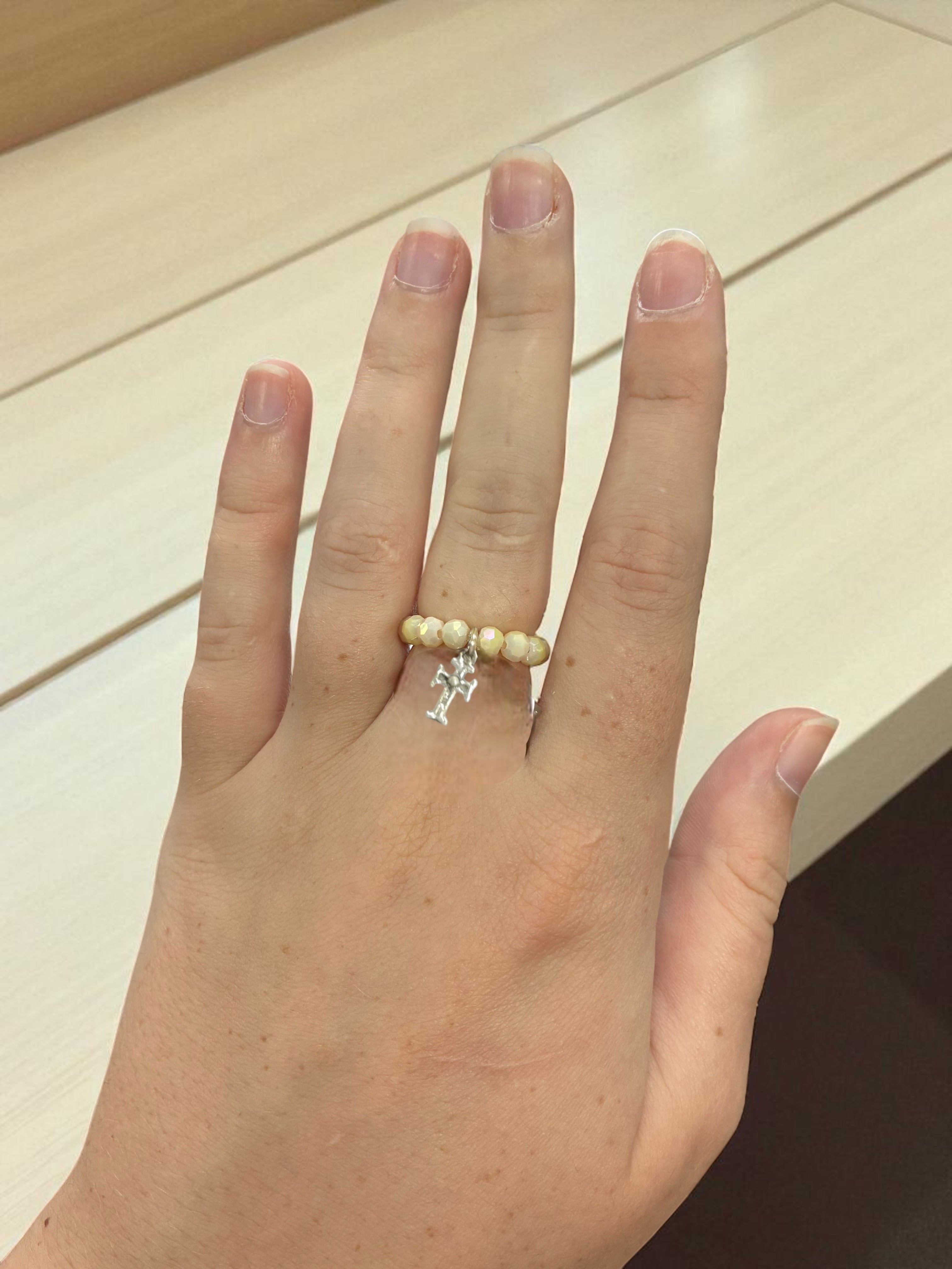 Beaded Stretch Rings with Charms: Handmade Jewelry for Every Style