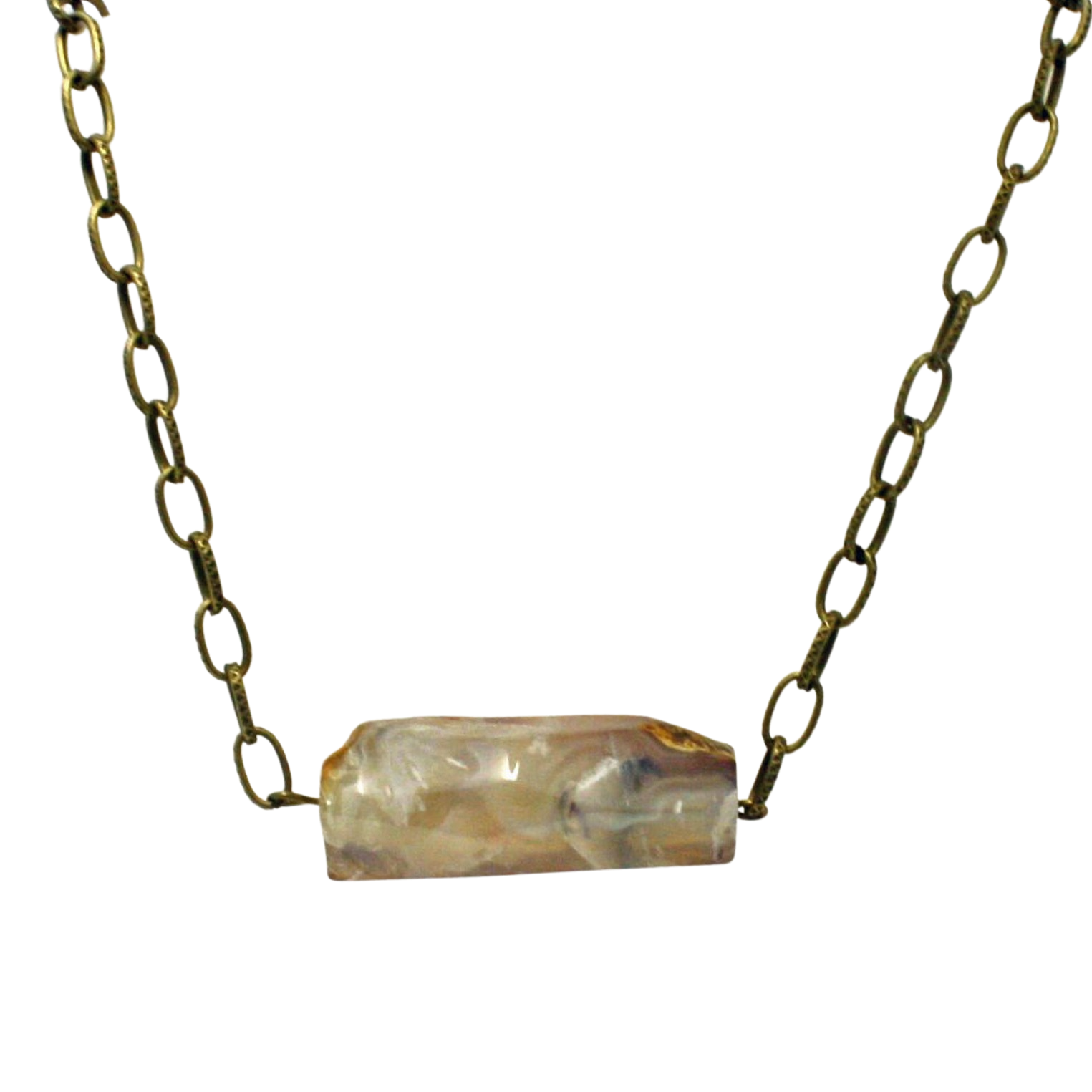 Agate Gemstone Pendant Necklaces