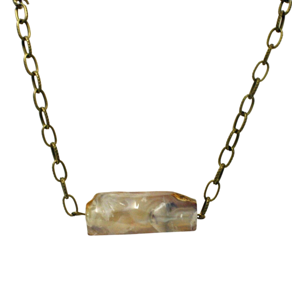 Agate Gemstone Pendant Necklaces