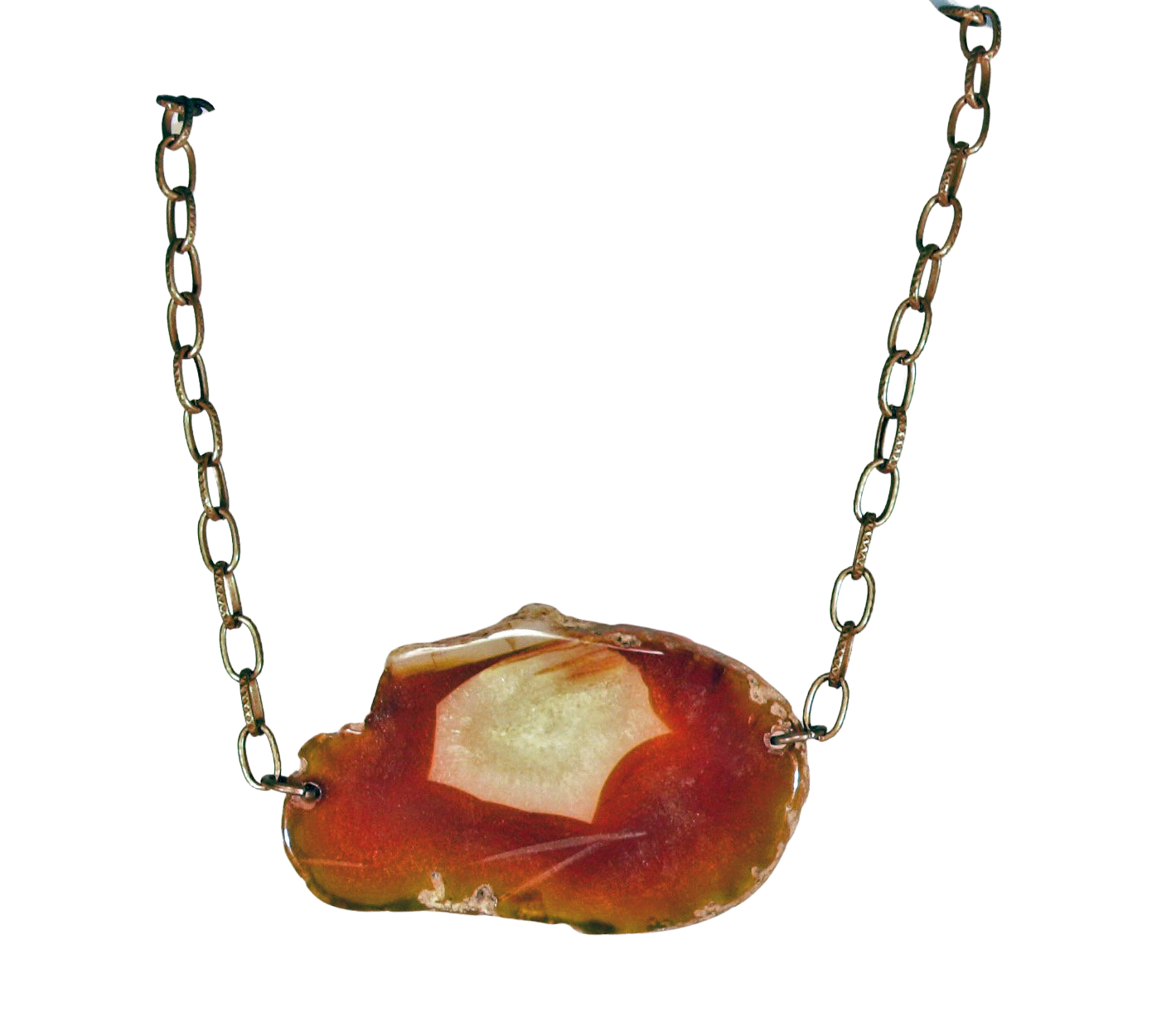 Agate Gemstone Pendant Necklaces
