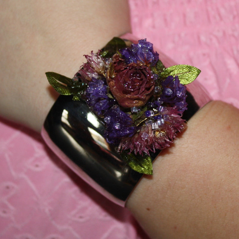 Flower Corsage Bracelet