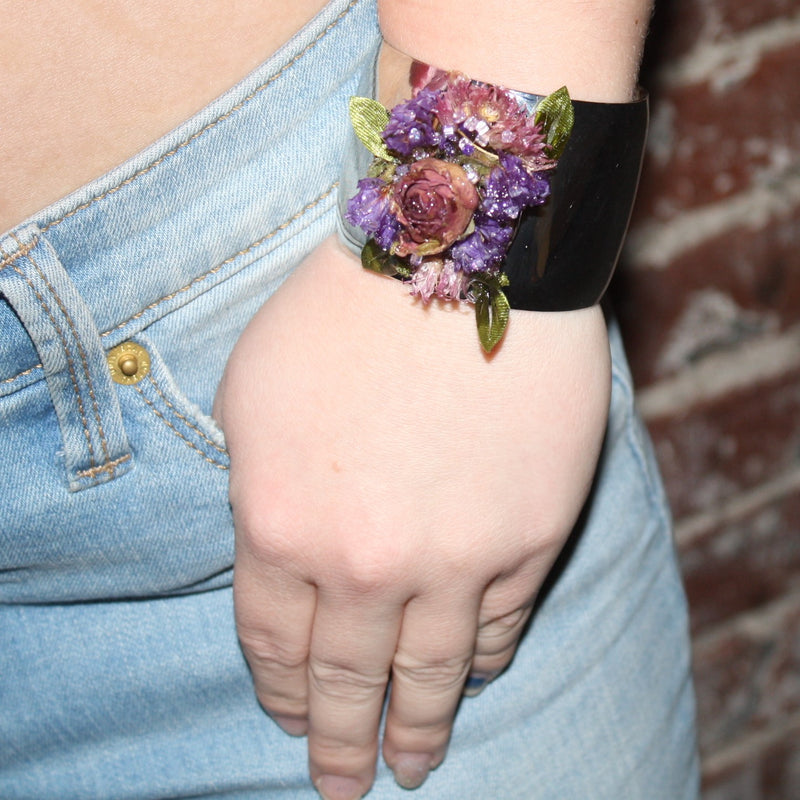 Flower Corsage Bracelet