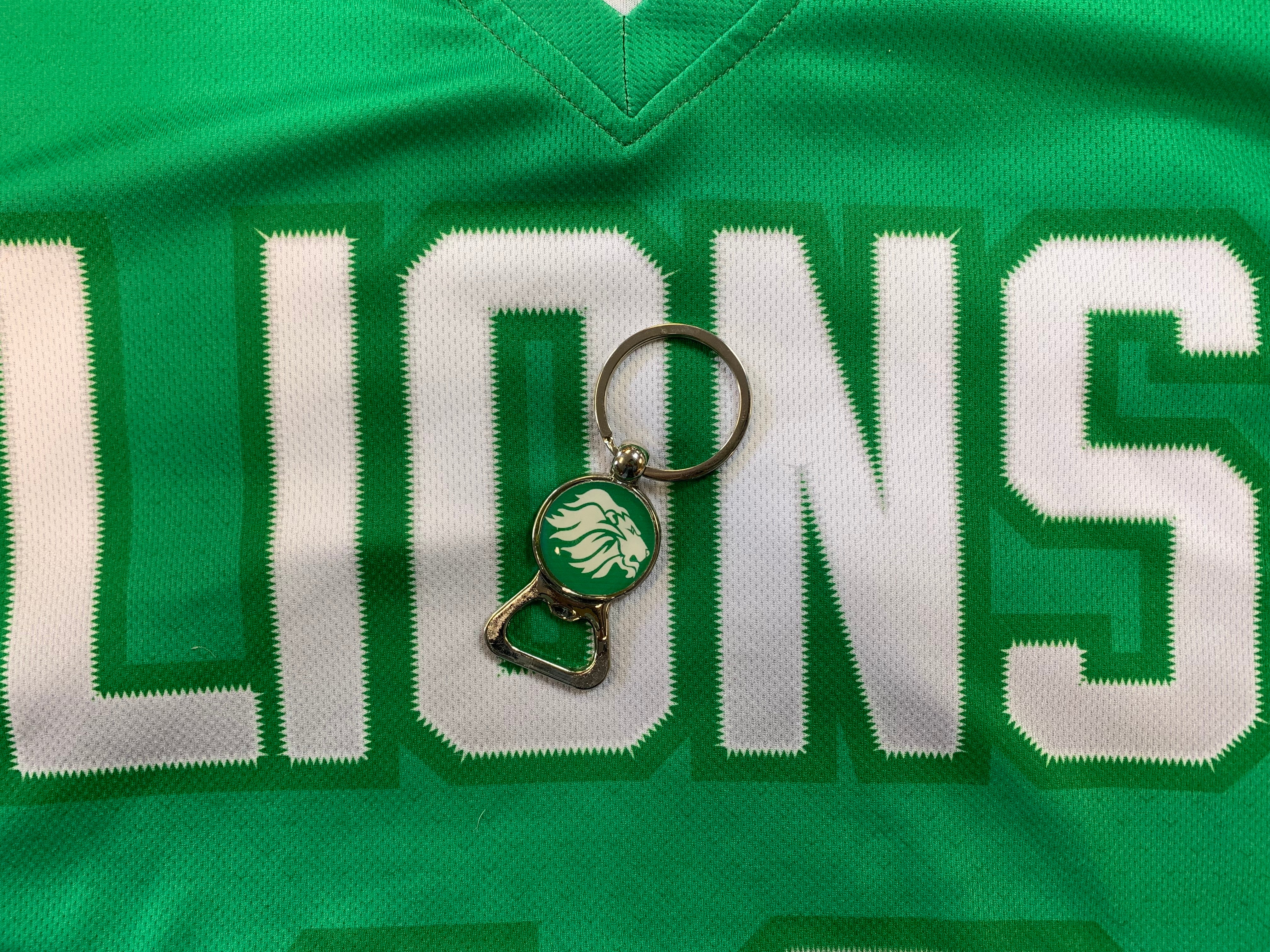 Personalized School Mascot Team Spirit Keyring Bottle Opener - Coach Gift - Teacher Gift