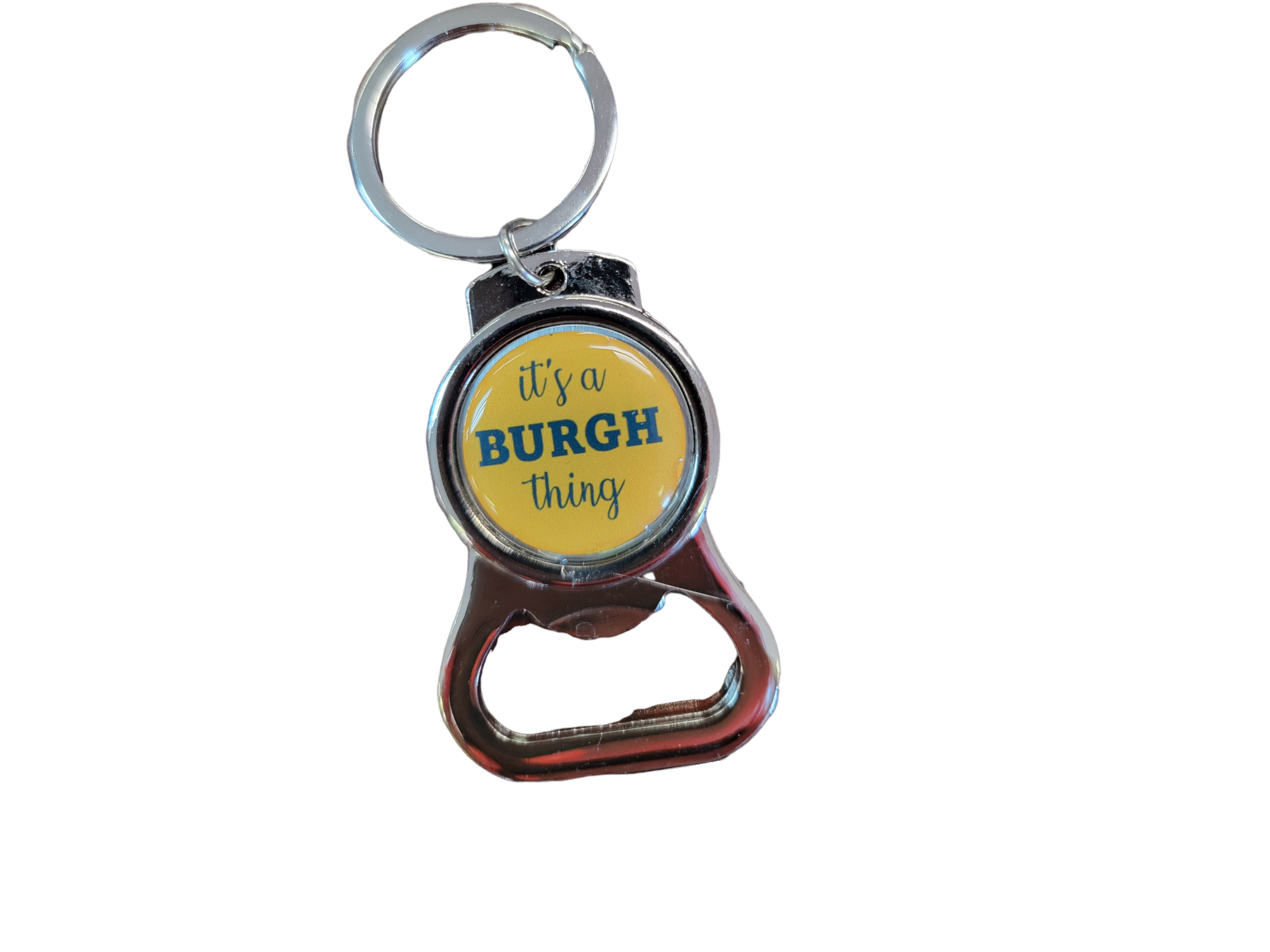 Yinzer Jagoff Pittsburgh Dad & Fun Themed Keyring Bottle Openers