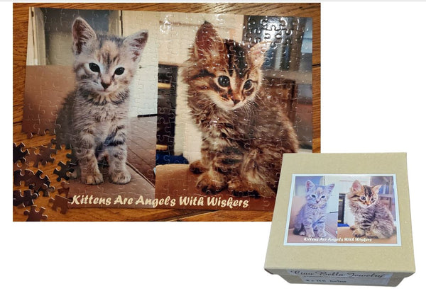 Personalized Pet Customized Photo Puzzle - 120 and 253 piece puzzles