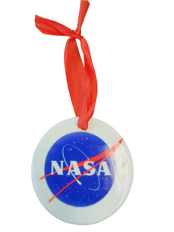 NASA Meatball Logo Space Lover Ornament