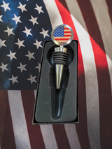 American Flag Wine Bottle Stopper | Show Your USA Pride