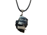One-of-a-Kind Black Agate Horse Pendant Necklace | Protective & Adjustable