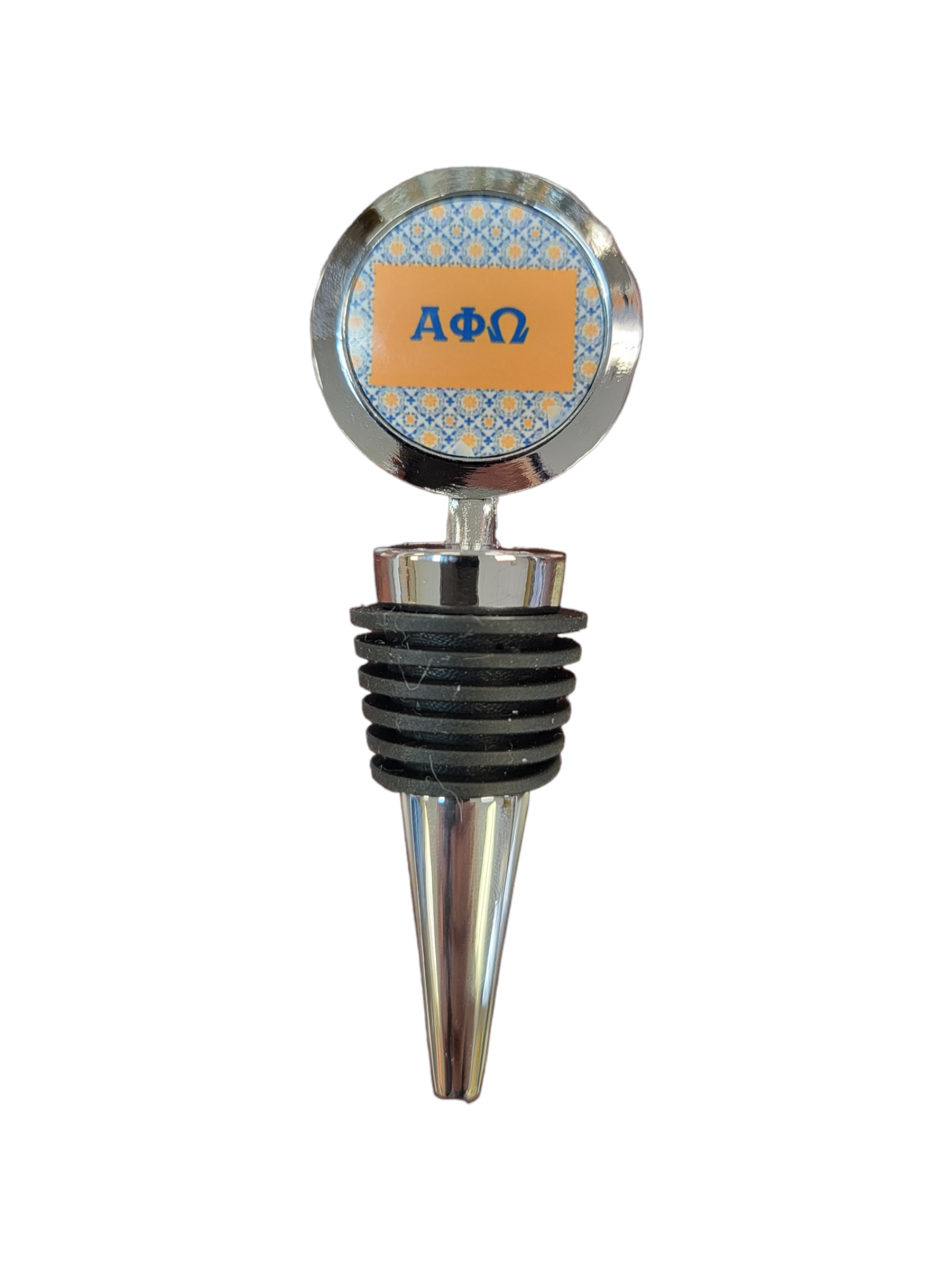 Alpha Phi Omega Wine Bottle Stopper