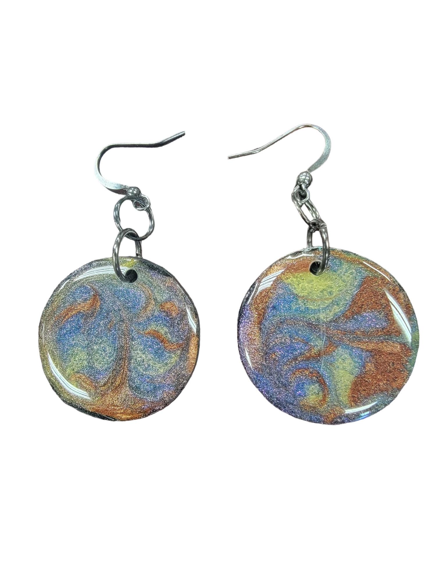 Upcycled Vinyl Record Earrings