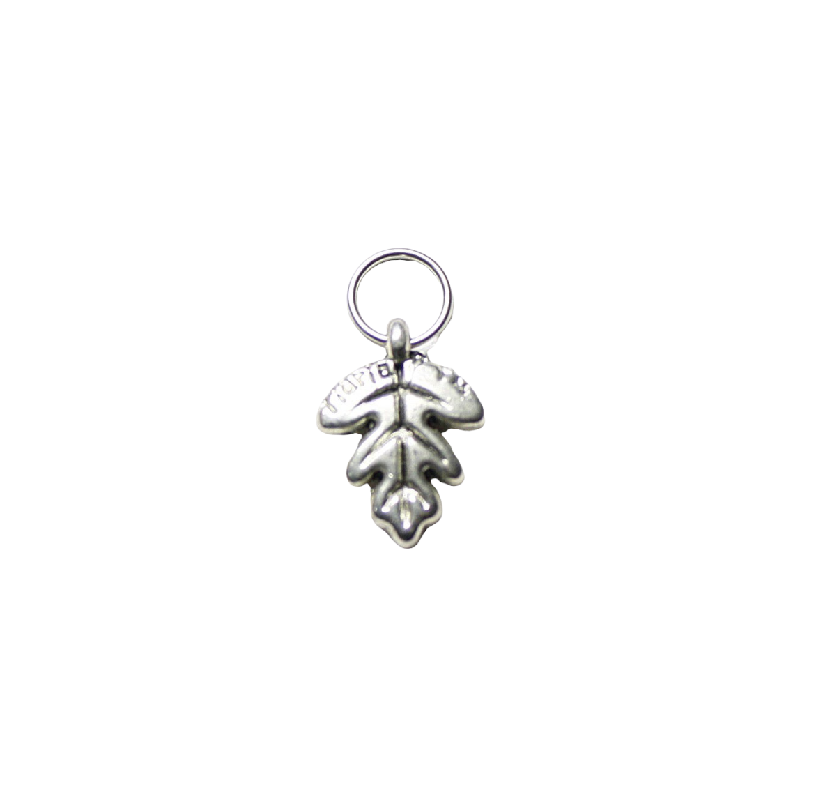 Leaf Pewter Charm