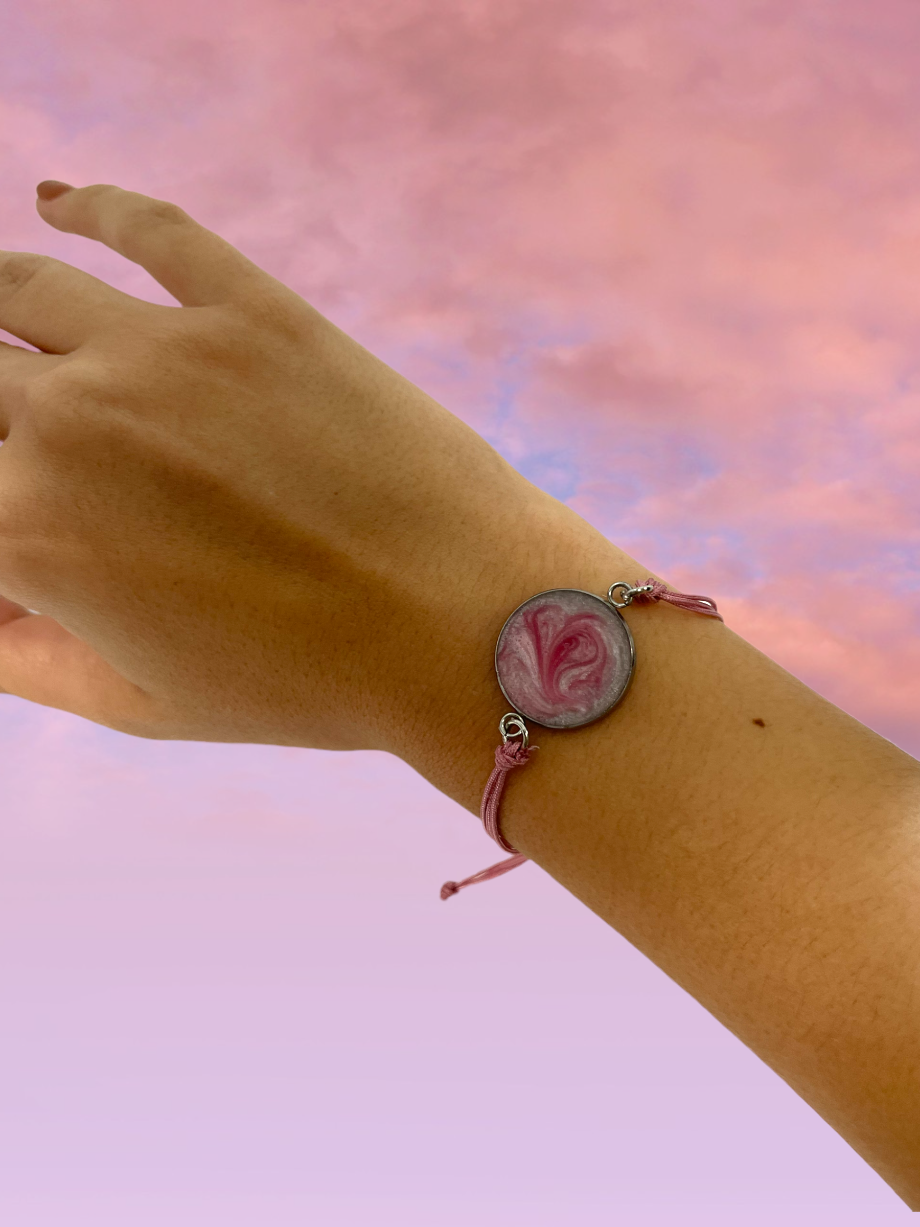 Breast Cancer Awareness Adjustable Bracelet