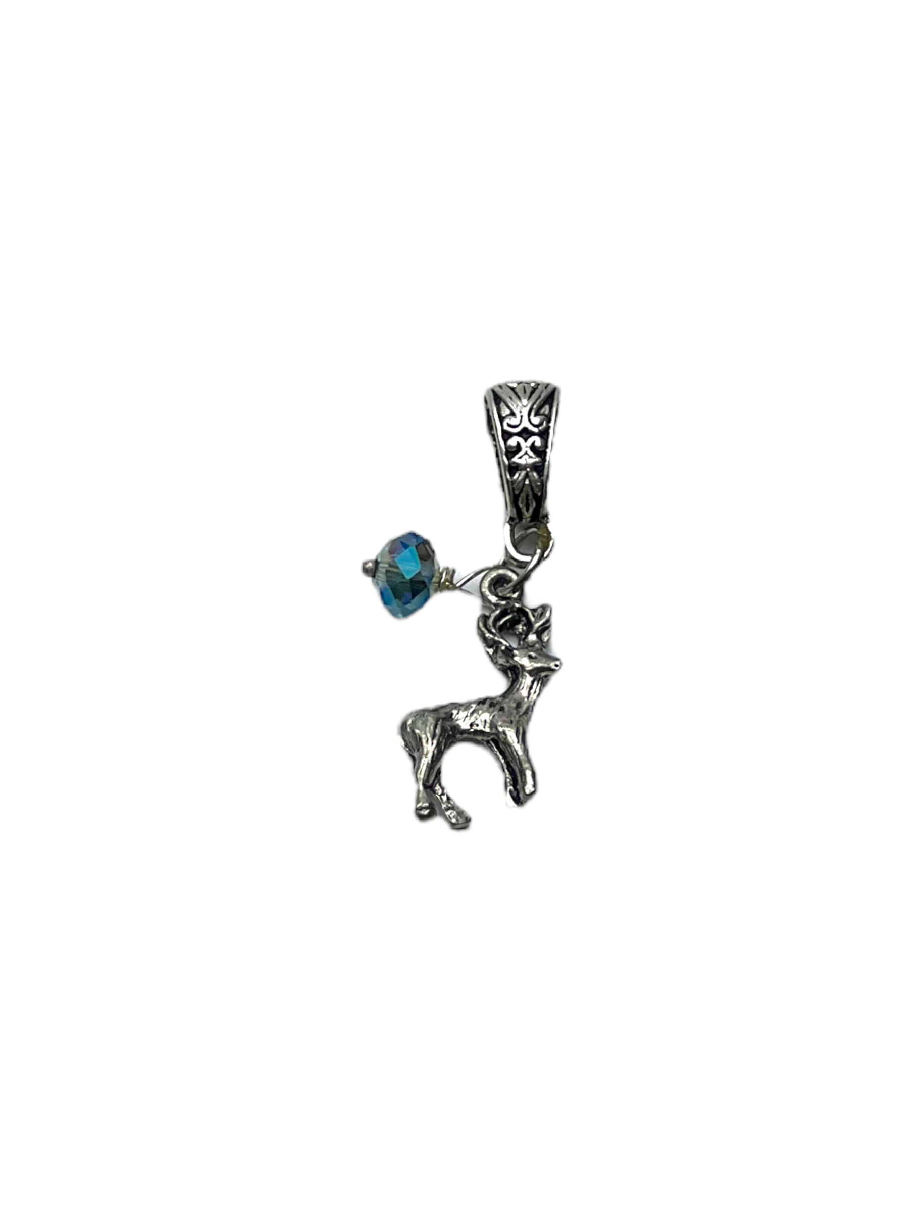 Deer Charm Jewelry with Jewel