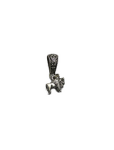 Pewter Bear Charm Necklace