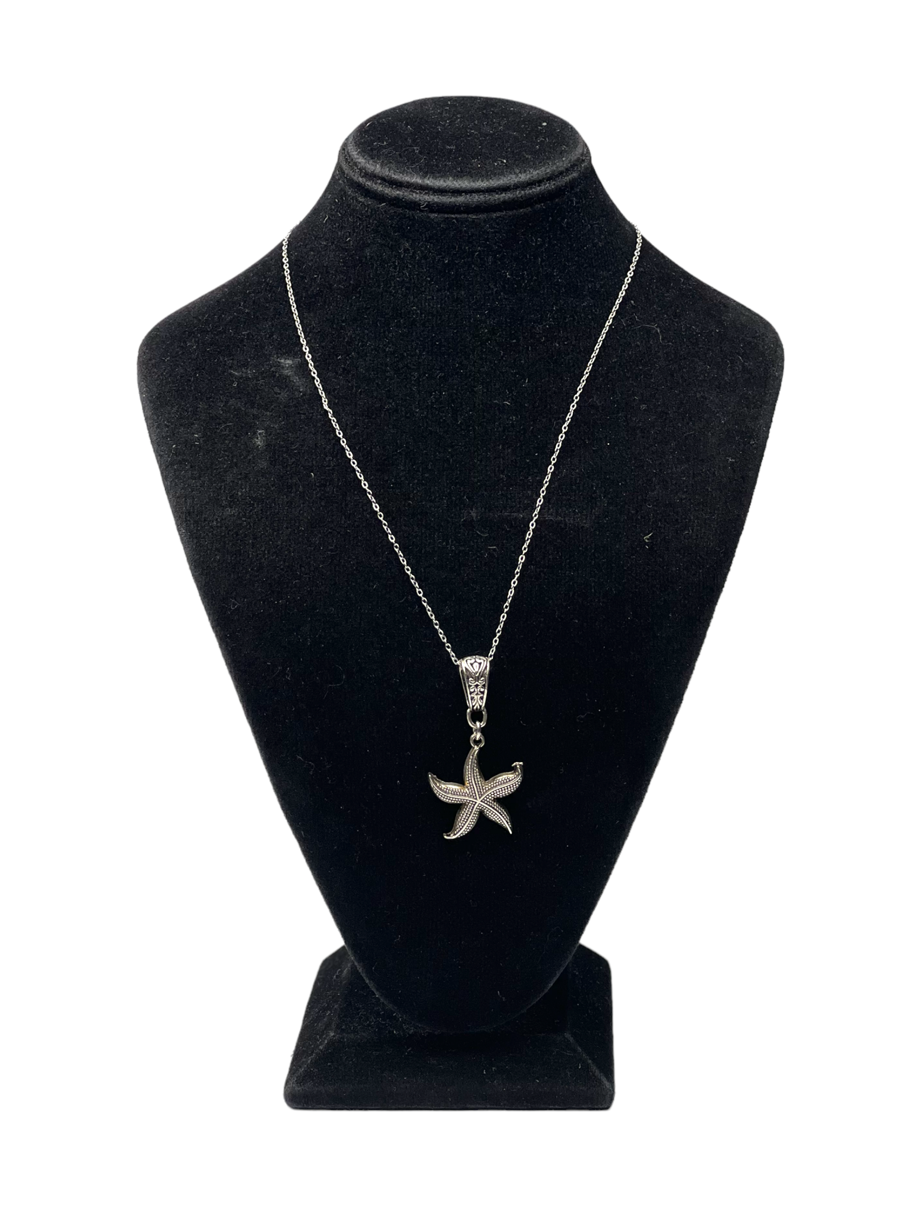 Ocean Lover's Starfish Necklace (Alloy) - Gift Box Included