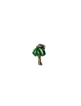 Painted Palm Tree Charm Necklace