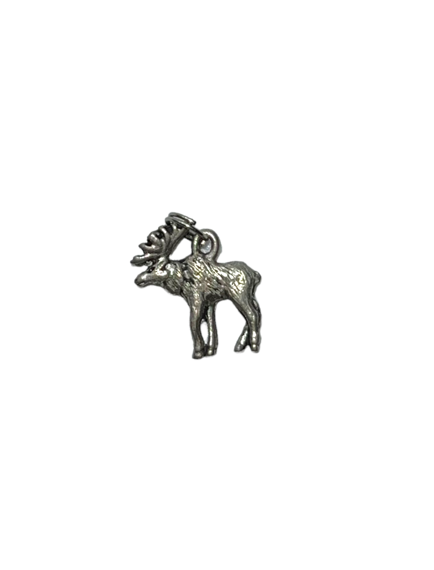 Pewter Moose Necklace and Earring Set