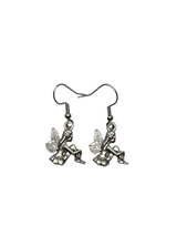 Pewter Fairy Necklace and Earring Set: A Whimsical and Magical Gift for the Fairy Lover in Your Life