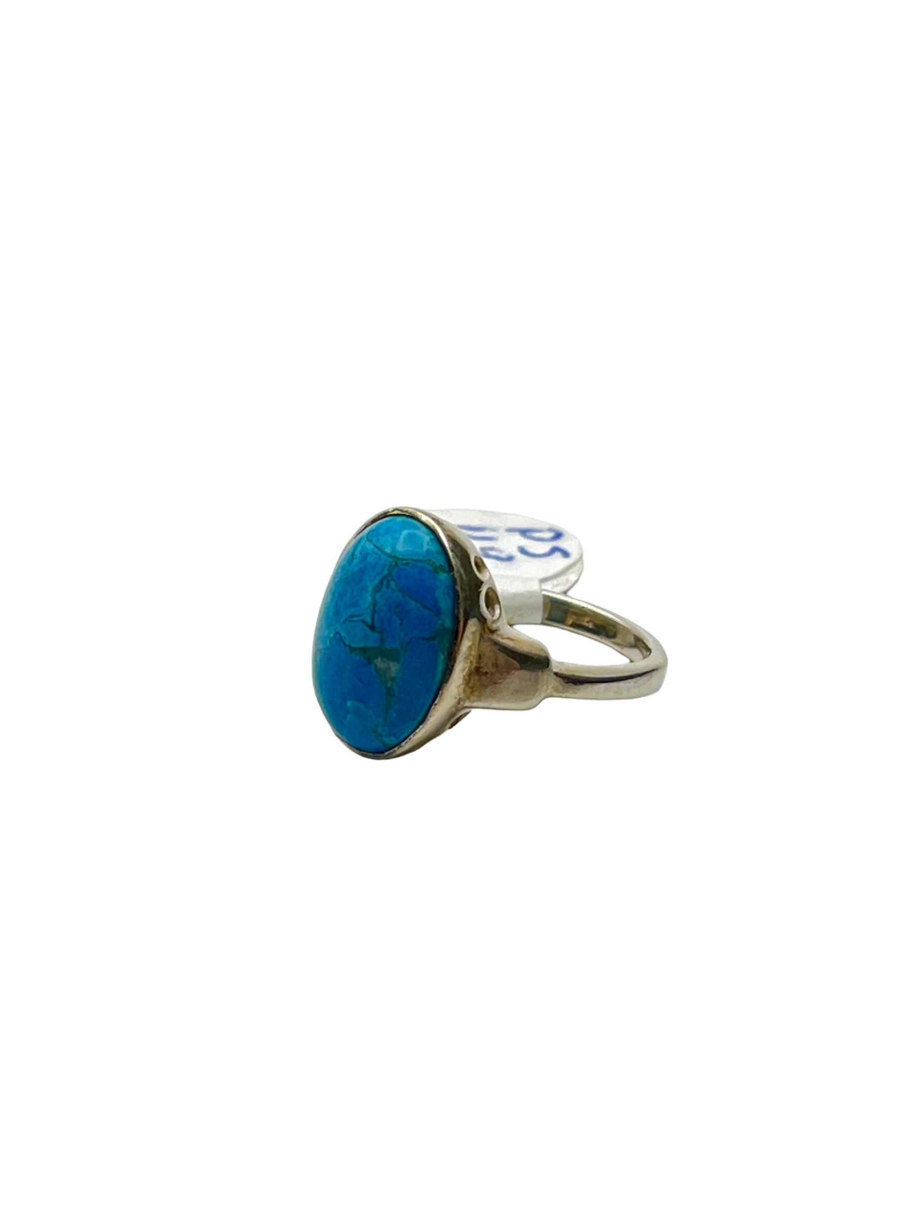 Striking Simplicity: Sterling Silver Turquoise Ring (Gift Boxed)