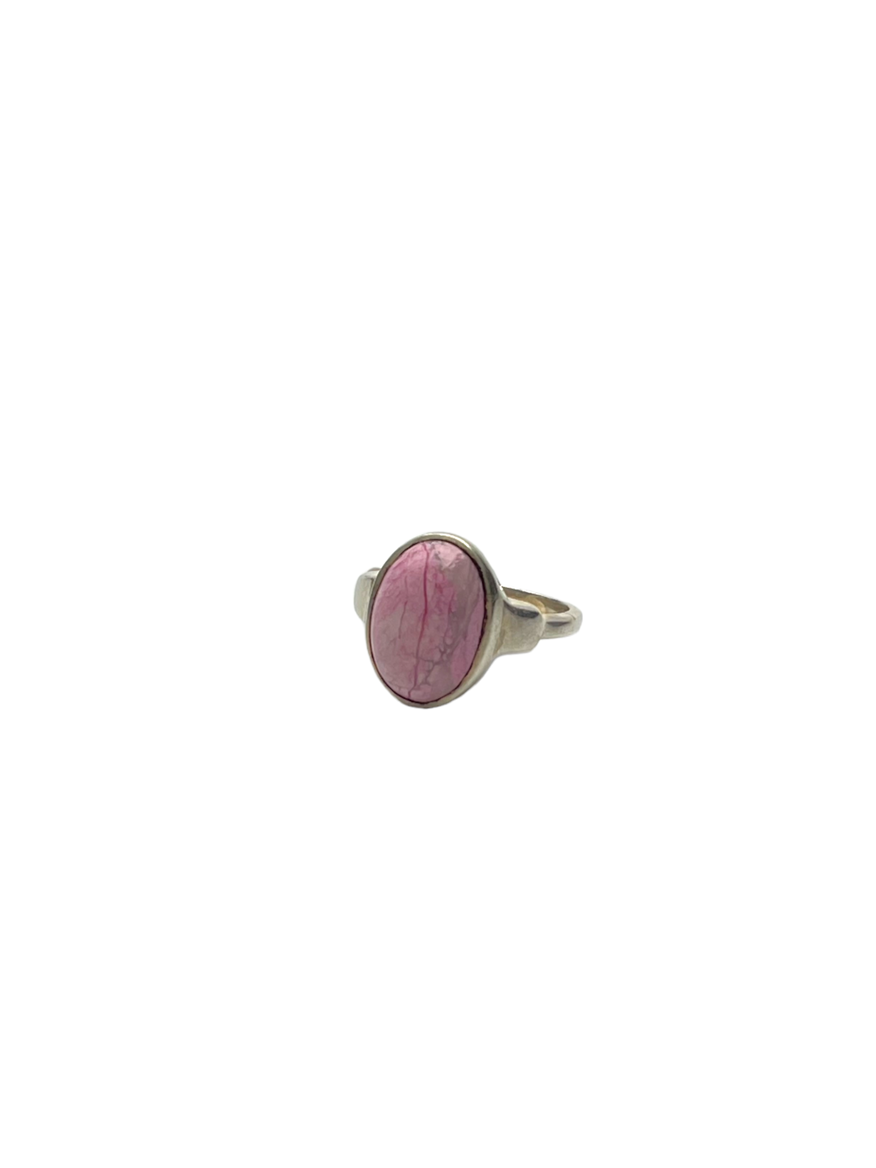 Pink Rhodonite Ring