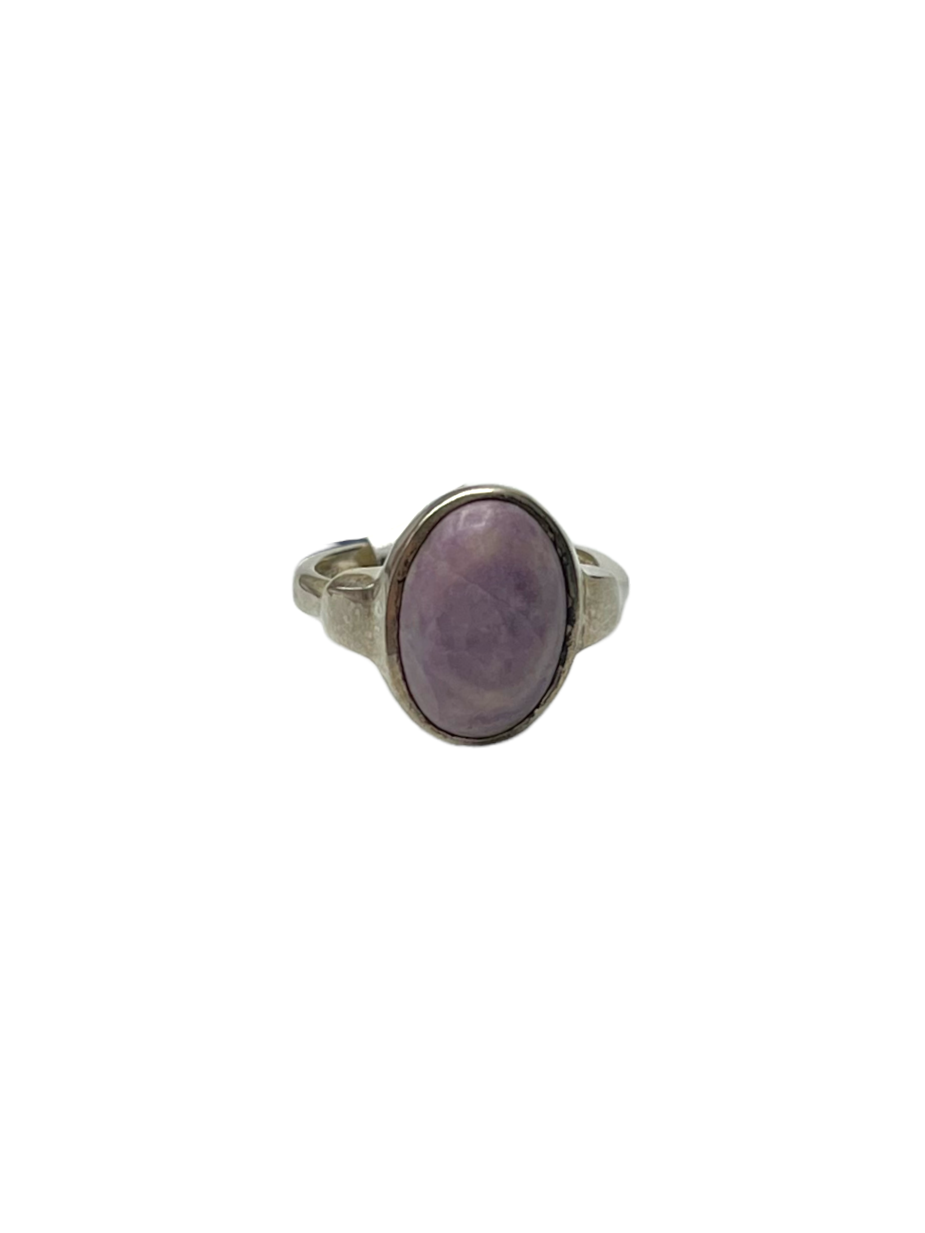 Captivating Amethyst: Sterling Silver Ring