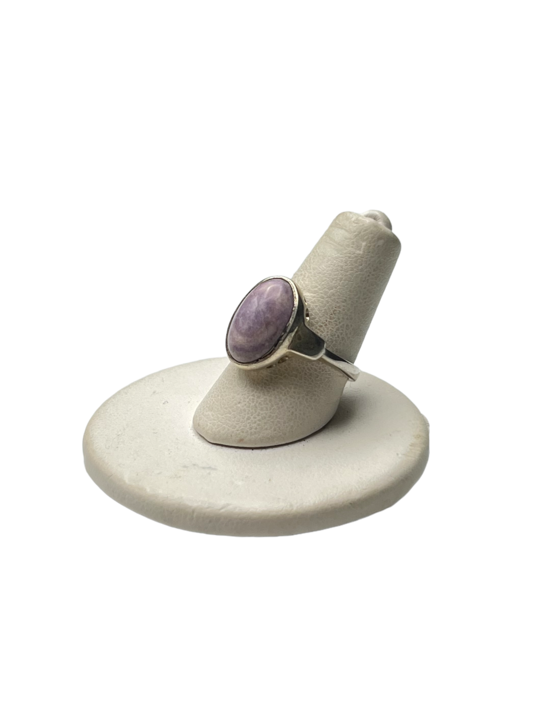 Captivating Amethyst: Sterling Silver Ring