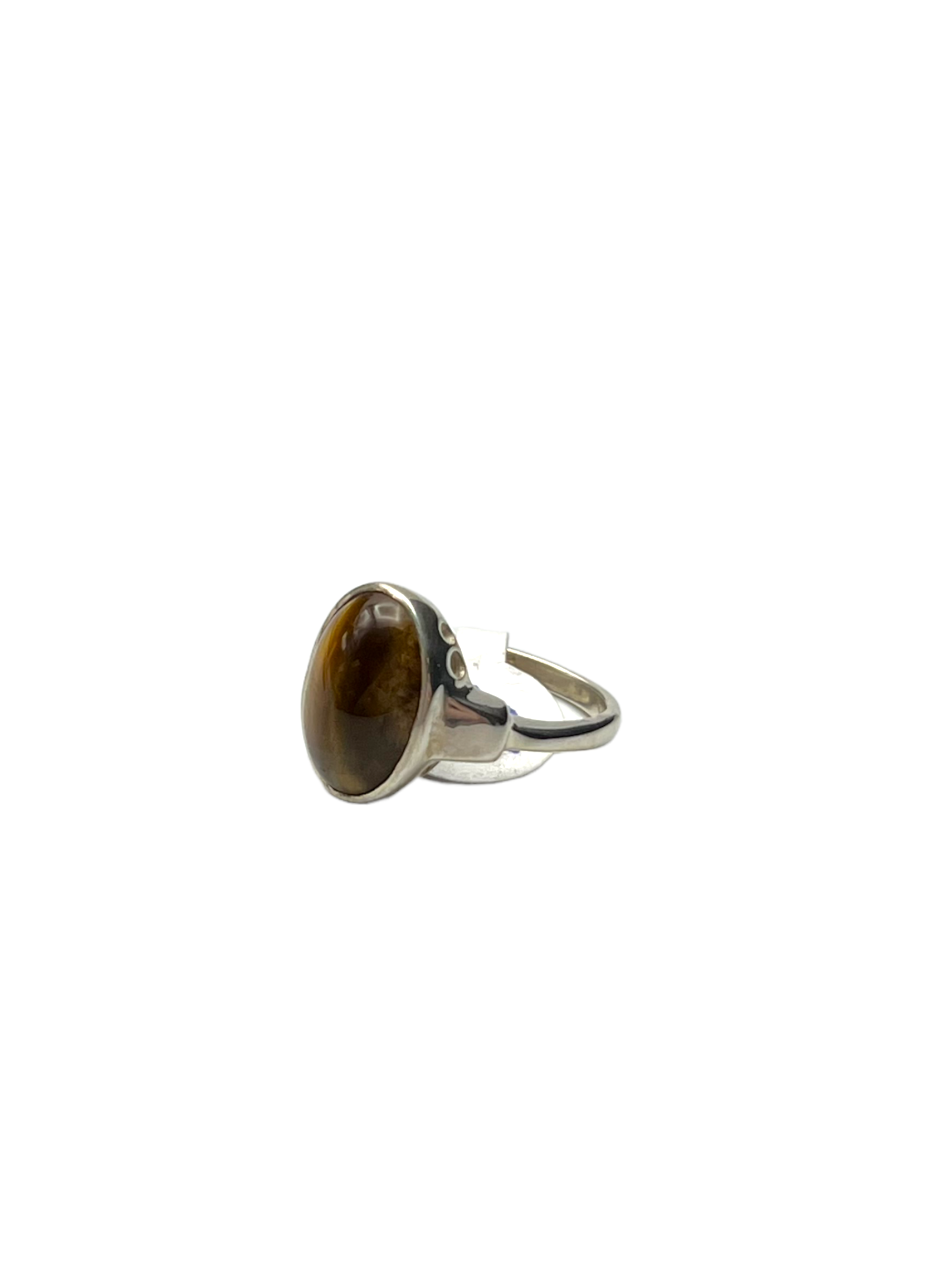 Tiger Eye Ring in Sterling Silver (Gift Boxed)