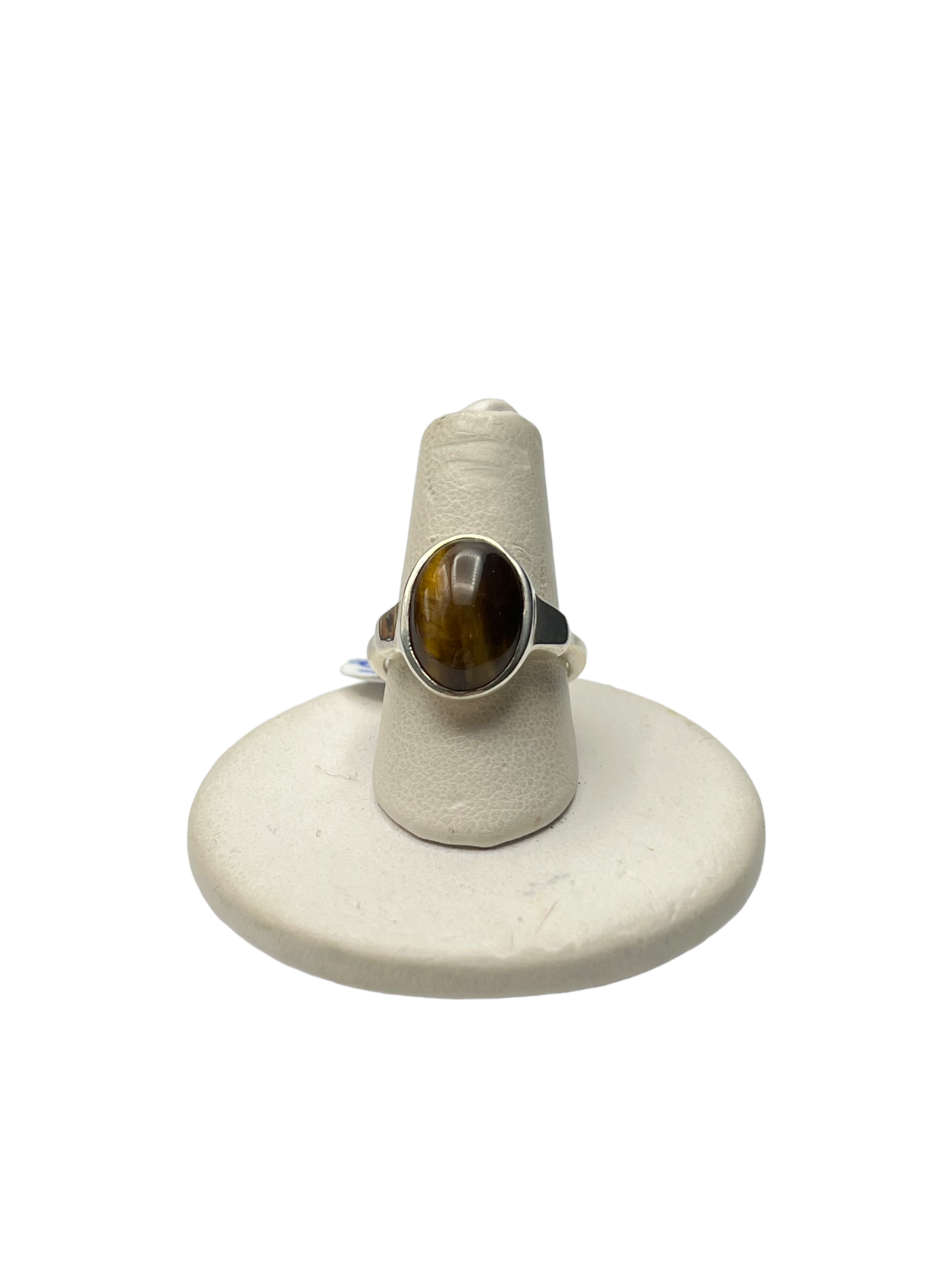 Tiger Eye Ring in Sterling Silver (Gift Boxed)