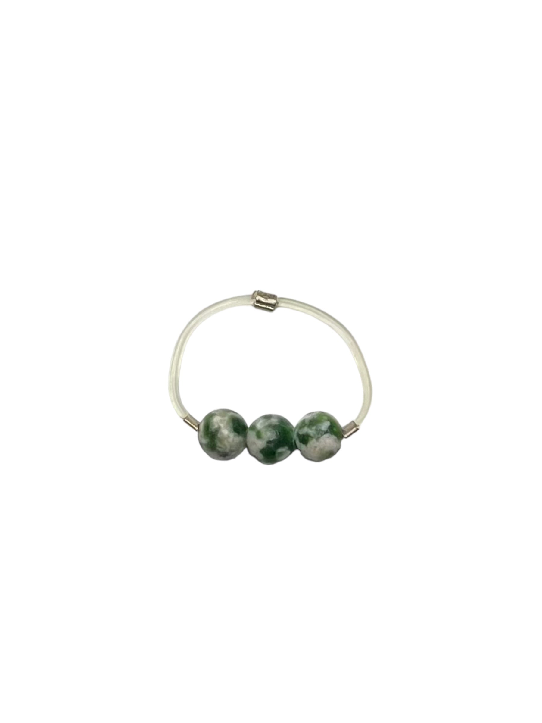 Stretch Gemstone Toe Rings