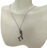 Sterling Silver Buck Deer Jewelry Set: The Perfect Gift for the Hunter in Your Life