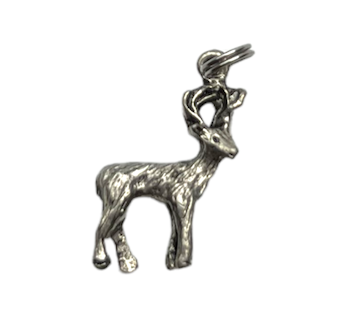 Sterling Silver Buck Deer Jewelry Set: The Perfect Gift for the Hunter in Your Life