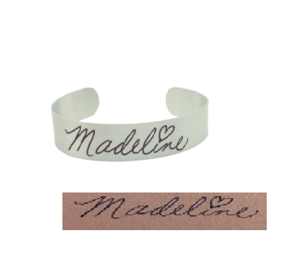 Personalized Handwriting Signature Bracelet