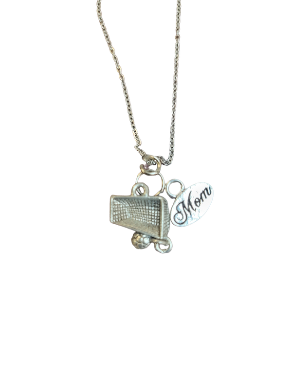 Personalized Soccer Charm Necklace for Soccer Mom, Player or Team