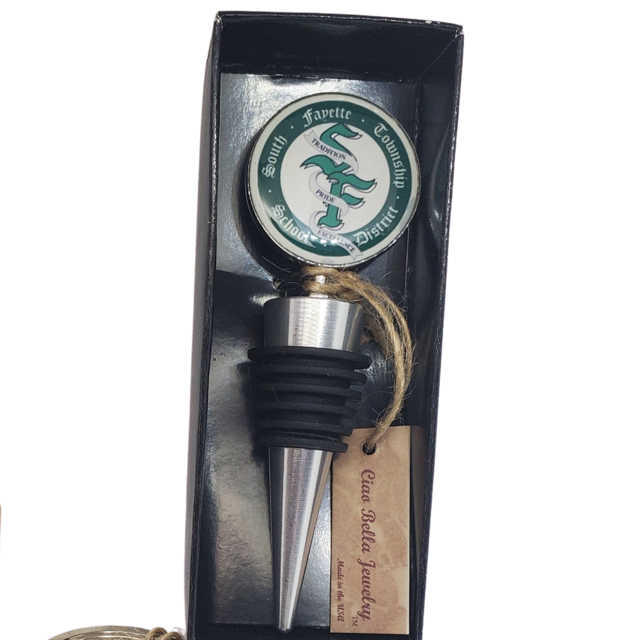 Team Spirit Wine Bottle Stopper