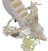 Swarovski Pearl Crystal Bridal Tiara