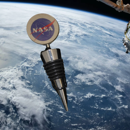 NASA Logo Wine Bottle Stopper