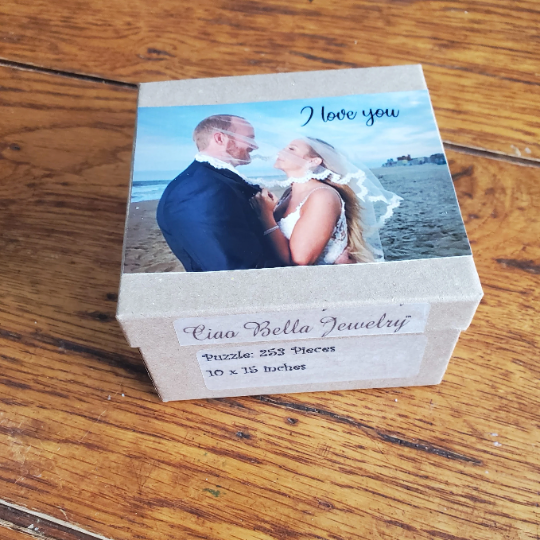 Personalized Photo Puzzle - Custom Wedding and Anniversary Gift