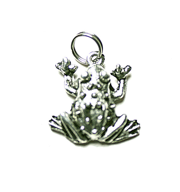 Frog Pewter Charm