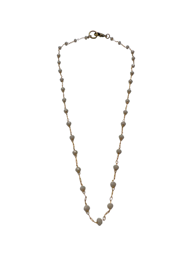 Crystal Linked Chain Necklaces