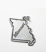 Missouri State Pewter Charm