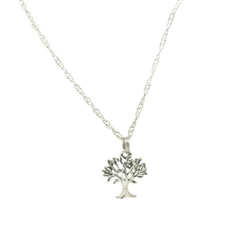 Tree of Life Pewter Charm Necklace (Gift Boxed)