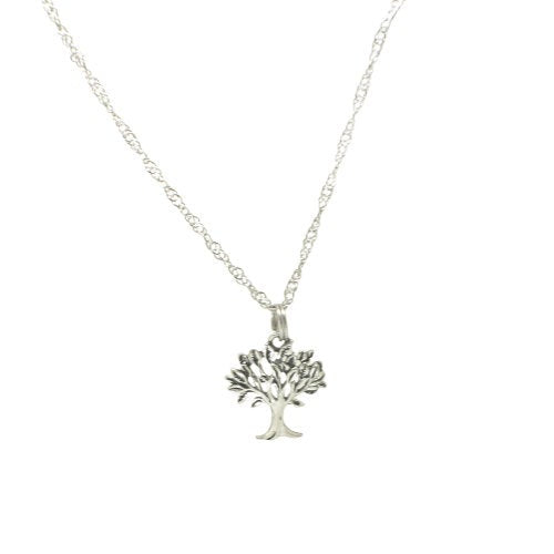 Tree of Life Pewter Charm Necklace