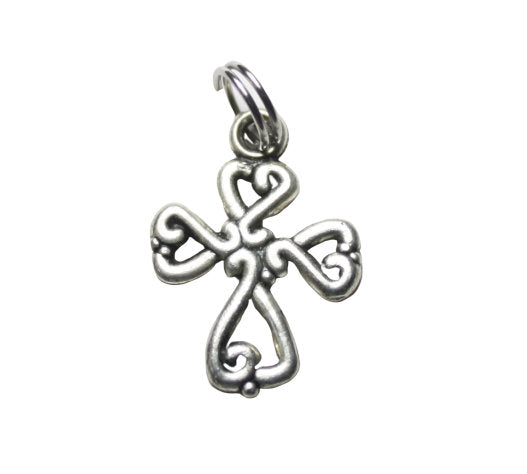 Celtic Cross Pewter Charm - Cross Charm