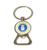 Air Force Silver Key Ring Bottle Opener