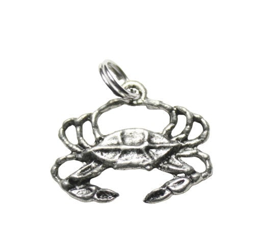 Crab Pewter Charm - Ocean Charm