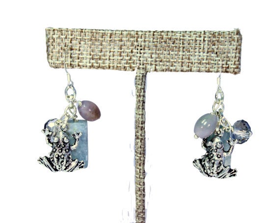 Silver Frog Earrings | A Cute and Quirky Way to Add a Touch of Nature to Your Outfit