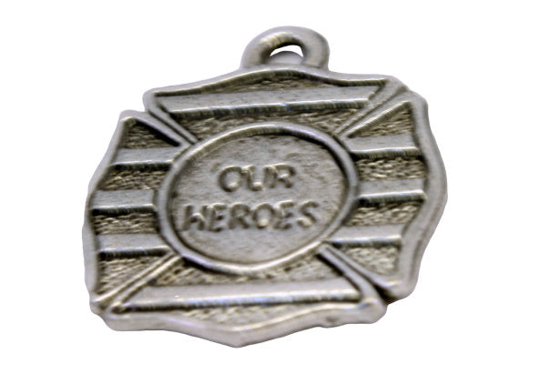 Our Heroes Pewter Charm - Firefighter